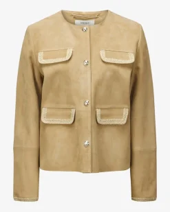 Abelia Lederjacke