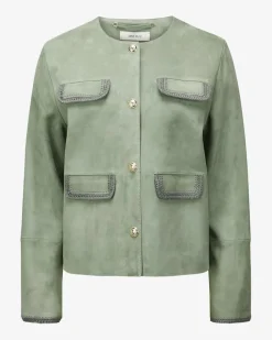 Abelia Lederjacke