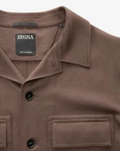 Alba Cashmere-Overshirt
