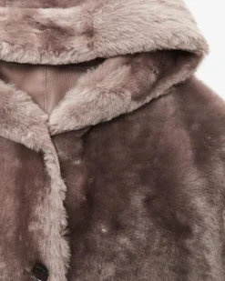 Ambra Wende-Lammfellmantel