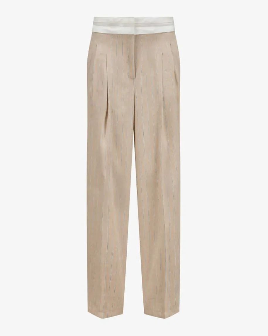 Anny Hose Fashion Fit aus Leinen und Baumwolle