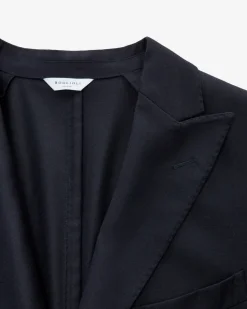 Anzug aus Schurwolle und Seide