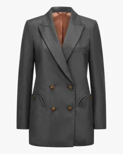 Astoria Everyday Doppelreiher-Blazer aus Schurwolle