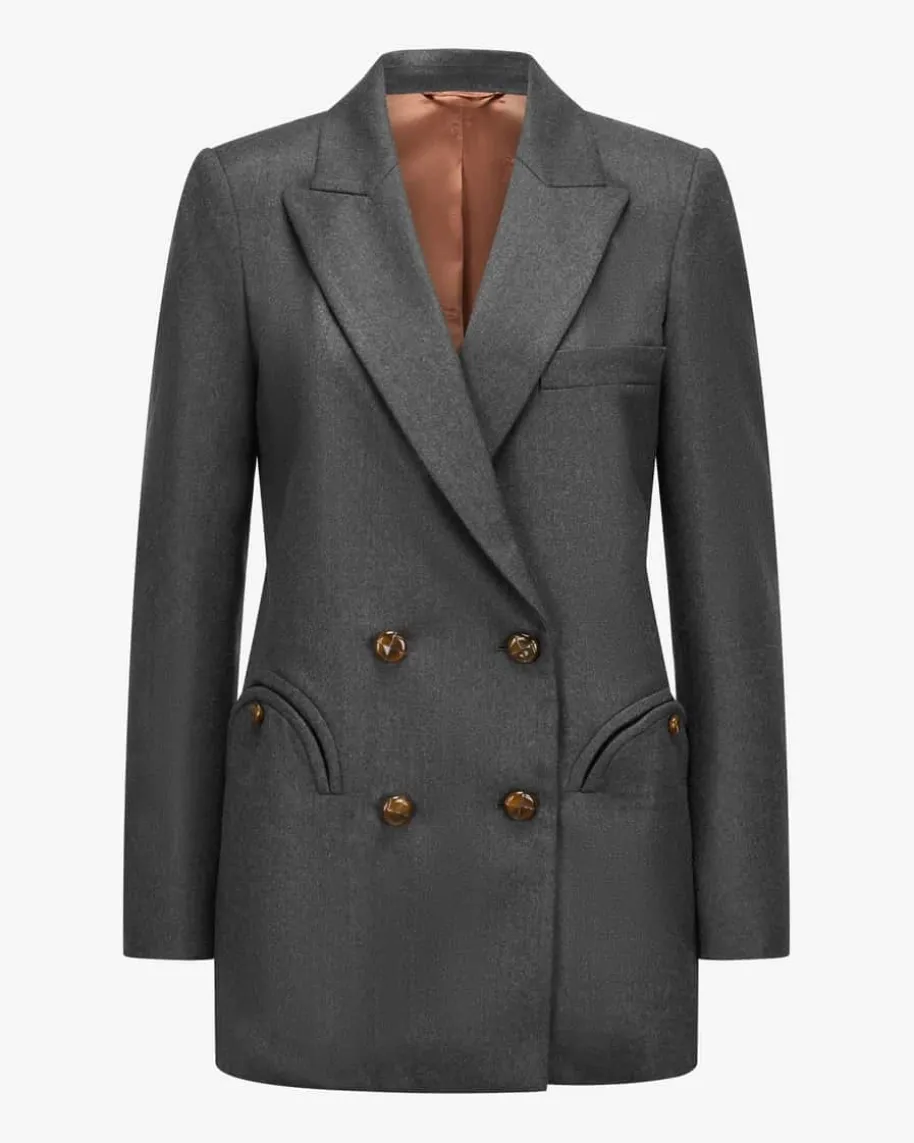 Astoria Everyday Doppelreiher-Blazer aus Schurwolle
