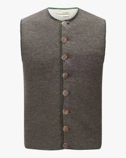 August Trachten-Strickweste