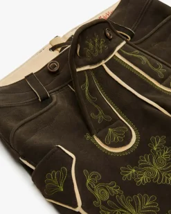 Ausseer Lederhose aus Edelhirschleder