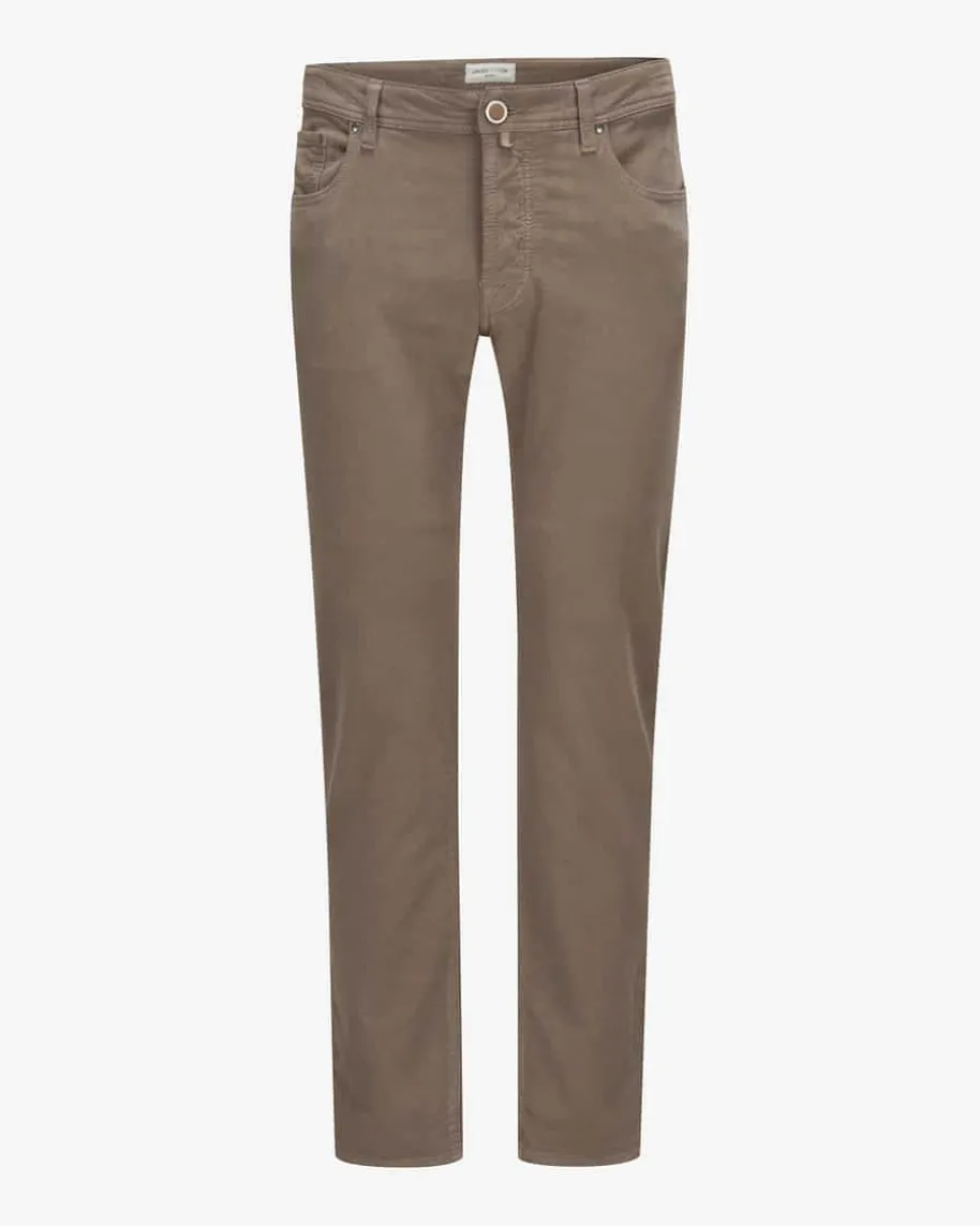 Bard Cordhose Slim Fit aus Baumwoll-Mix