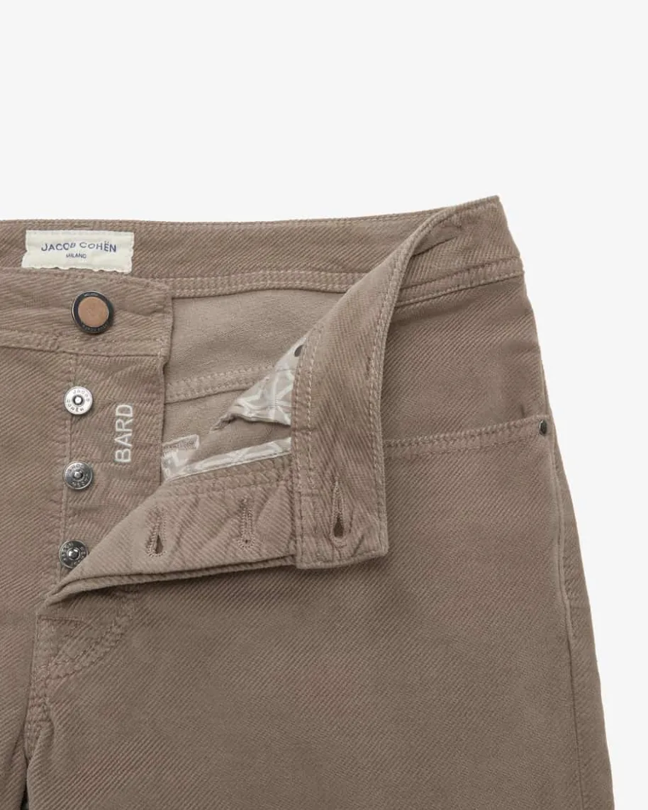 Bard Cordhose Slim Fit aus Baumwoll-Mix