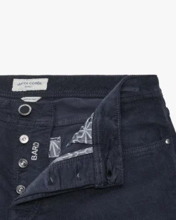 Bard Cordhose Slim Fit aus Baumwoll-Mix