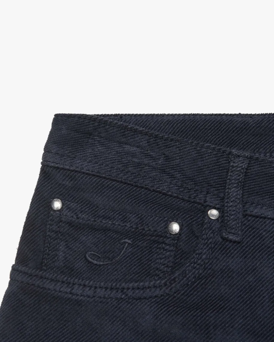 Bard Cordhose Slim Fit aus Baumwoll-Mix