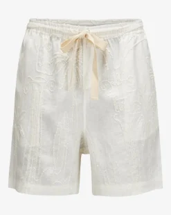 Bermudas aus Leinen