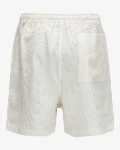 Bermudas aus Leinen