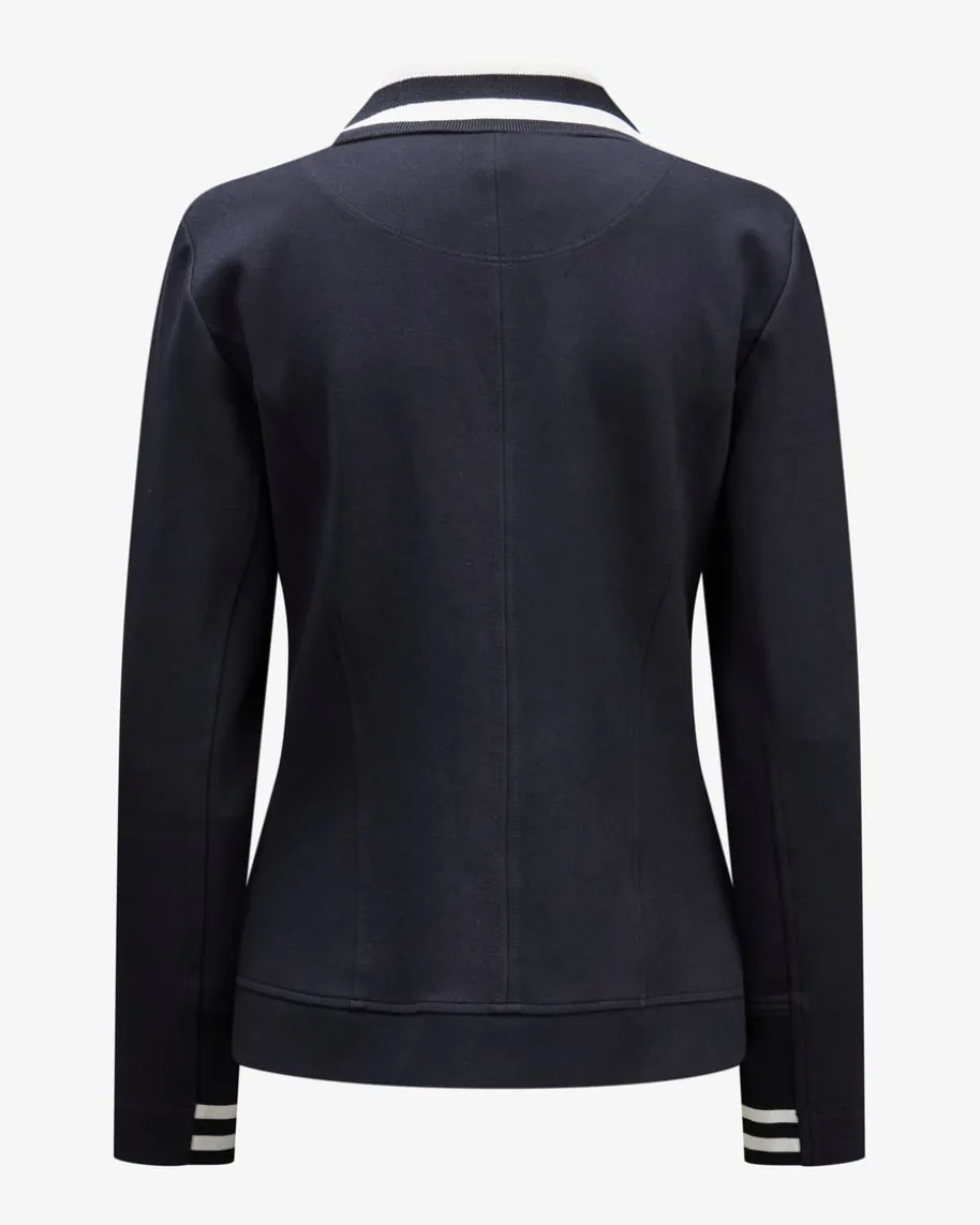 Blazer aus Baumwoll-Mix