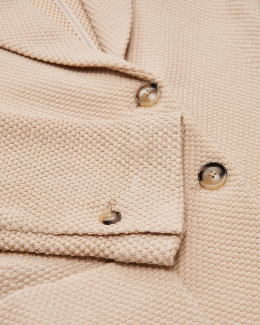 Blazer Slim Fit aus Schurwoll-Mix