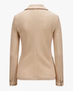 Blazer Slim Fit aus Schurwoll-Mix