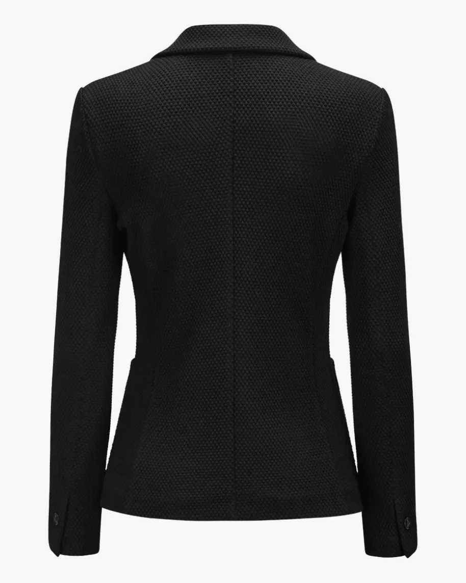 Blazer Slim Fit aus Schurwoll-Mix