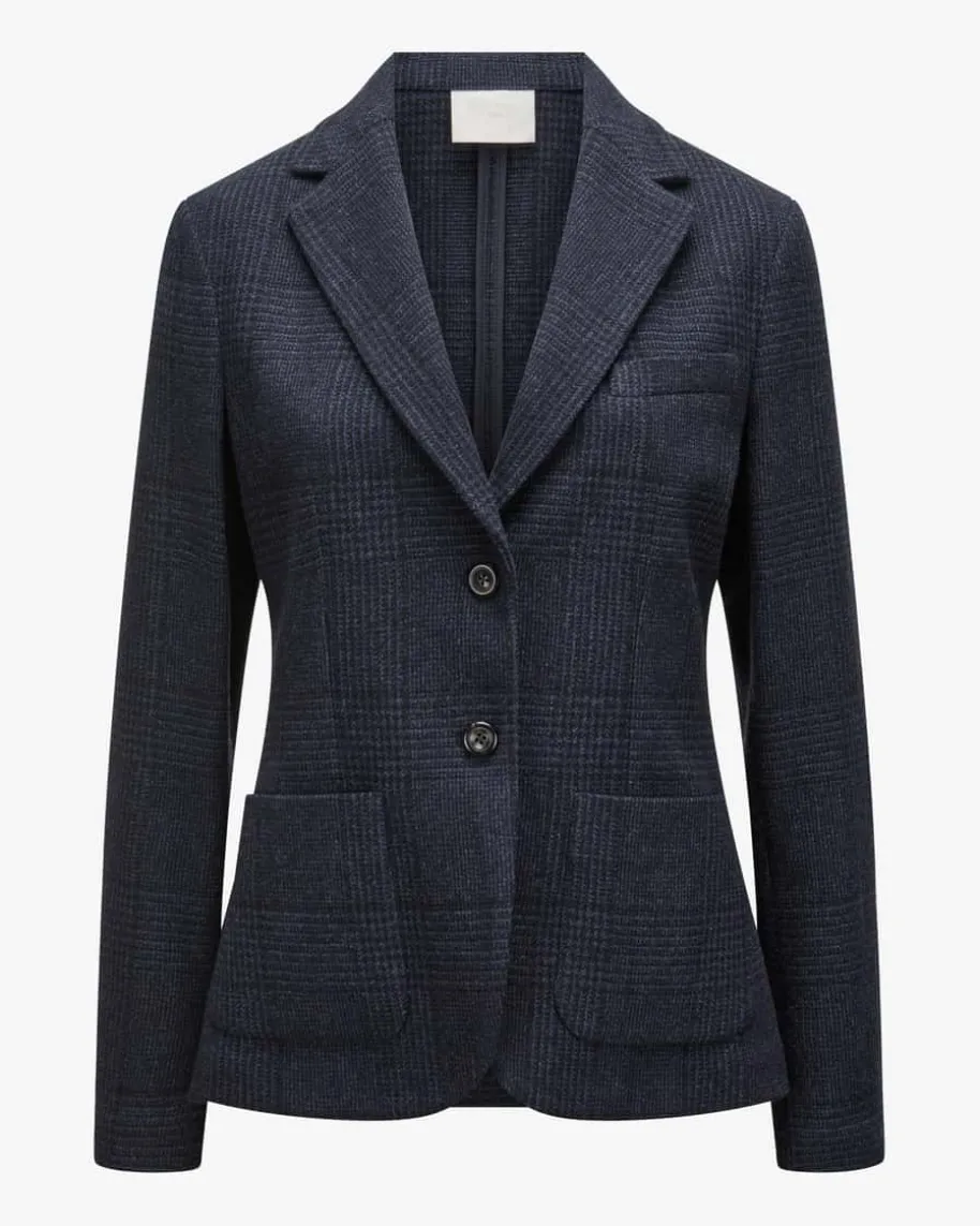 Blazer Slim Fit aus Schurwolle und Cashmere