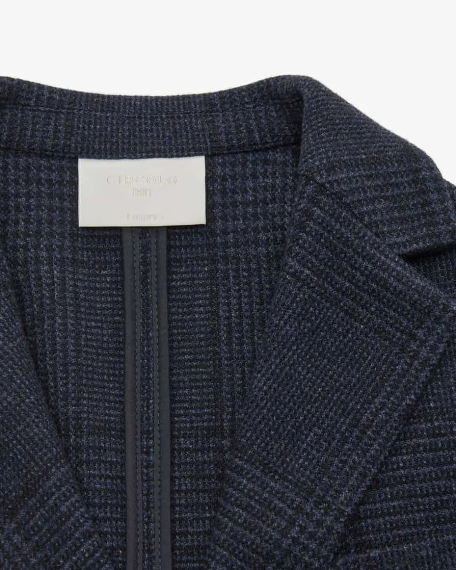 Blazer Slim Fit aus Schurwolle und Cashmere