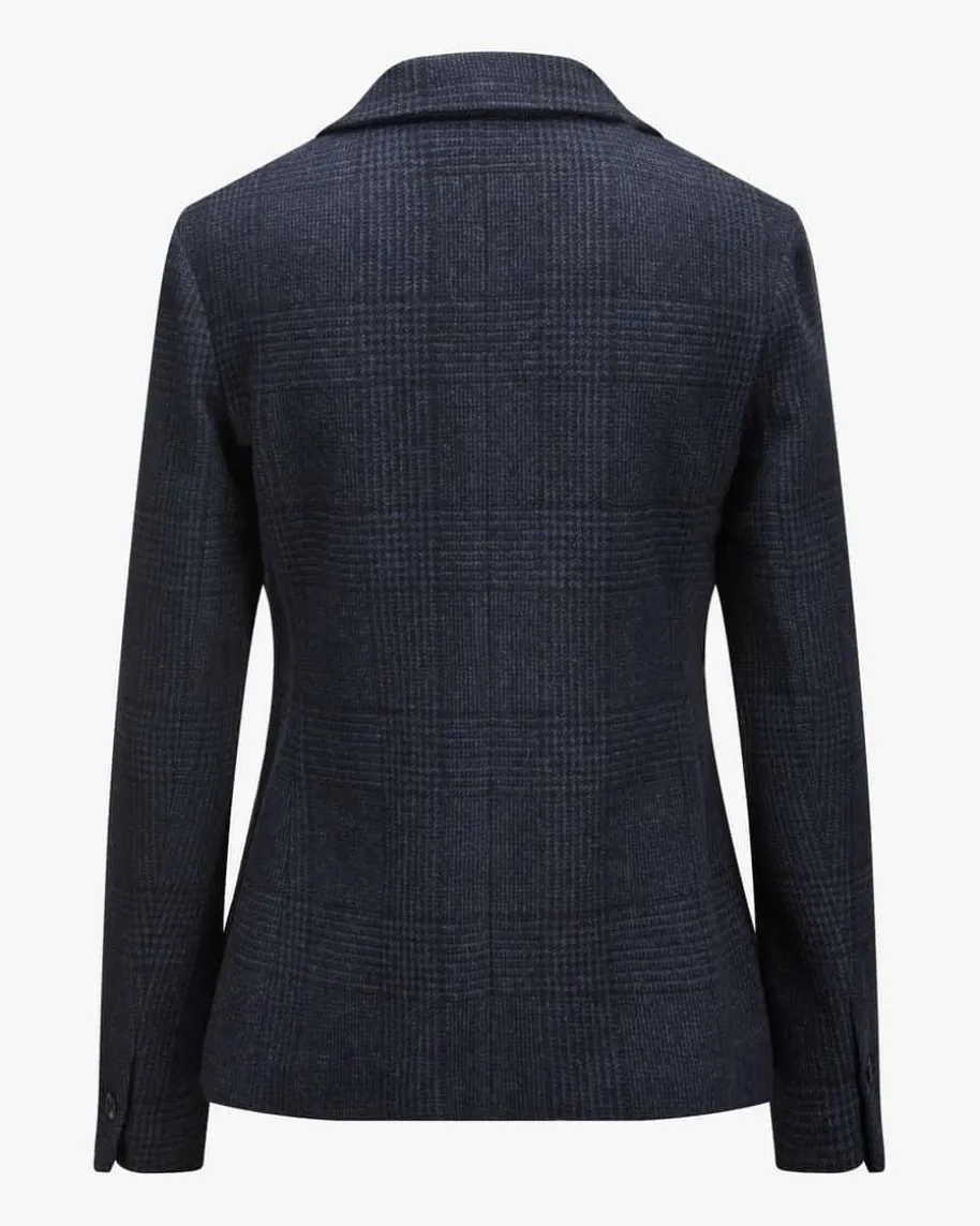 Blazer Slim Fit aus Schurwolle und Cashmere