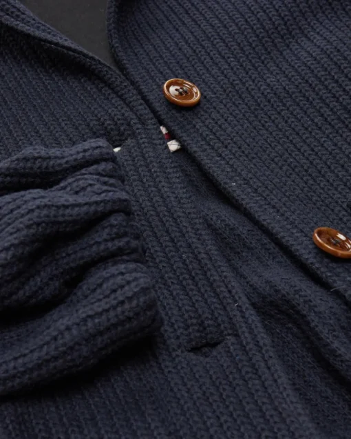 Blouson-Strickjacke