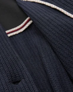 Blouson-Strickjacke