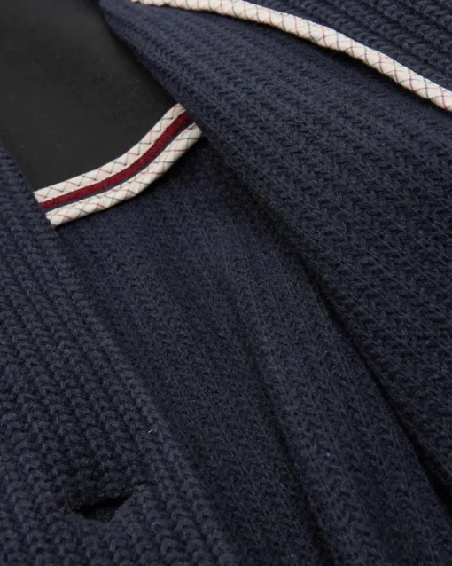 Blouson-Strickjacke