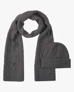 Cashmere Mützen-Schal-Set
