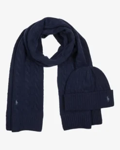 Cashmere Mützen-Schal-Set