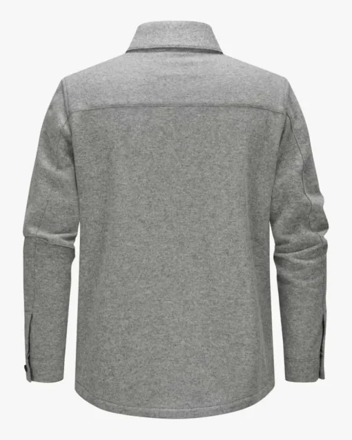 Cashmere-Felt Shirtjacket