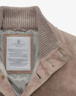Cashmere-Lederjacke