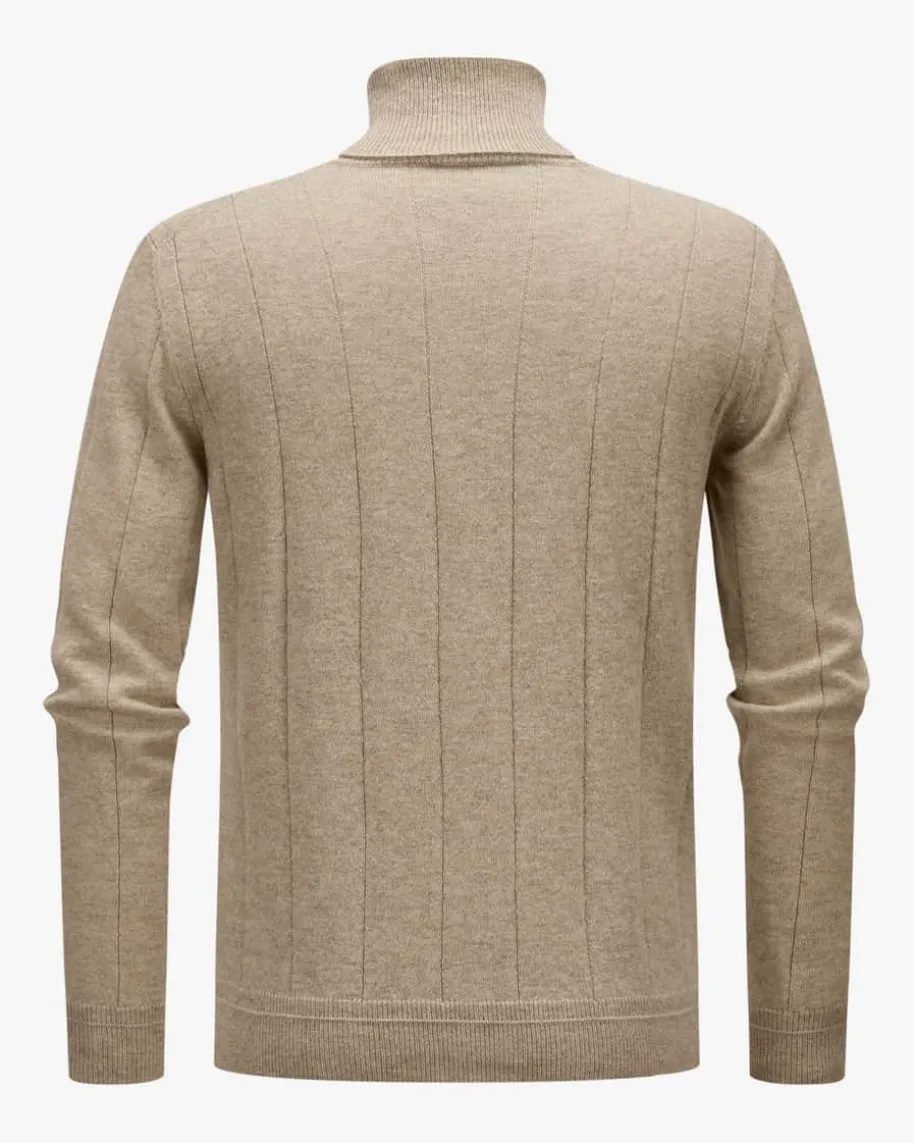 Cashmere-Rollkragenpullover