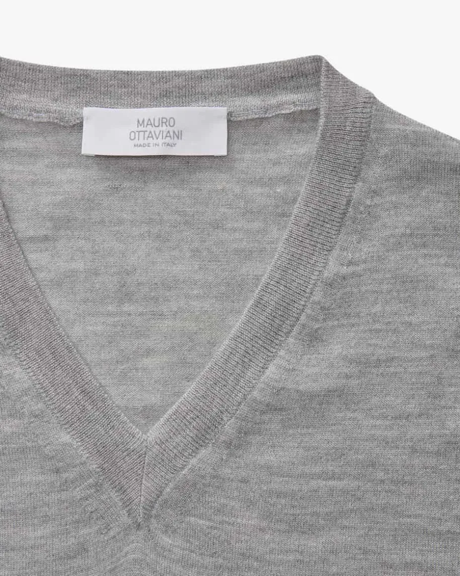 Cashmere-Seiden-Pullover