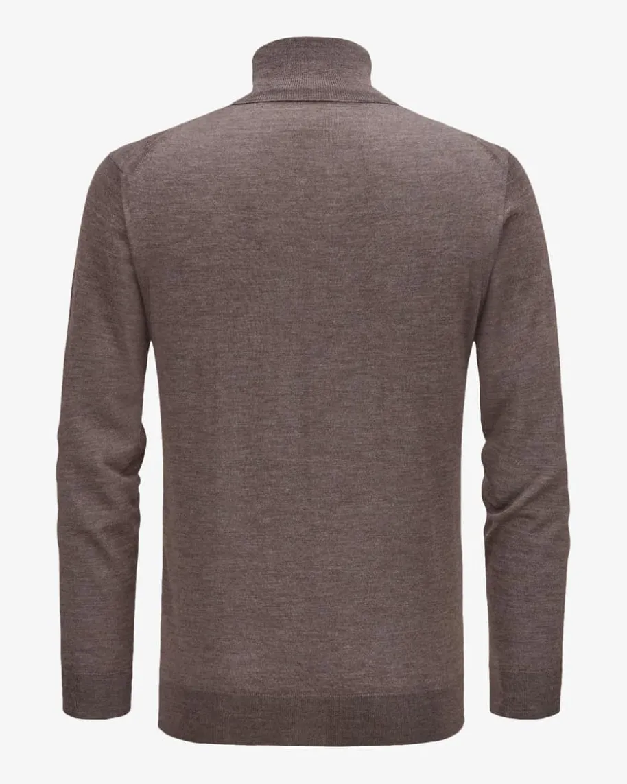 Cashmere-Seiden-Rollkragenpullover