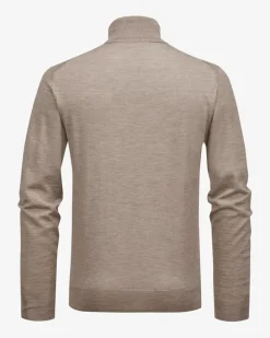 Cashmere-Seiden-Rollkragenpullover