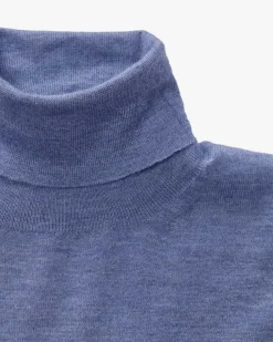 Cashmere-Seiden-Rollkragenpullover