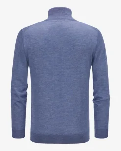 Cashmere-Seiden-Rollkragenpullover