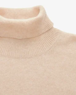 Cashmere-Seiden-Rollkragenpullover