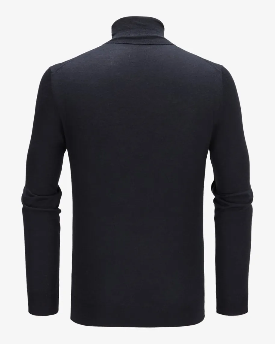 Cashmere-Seiden-Rollkragenpullover