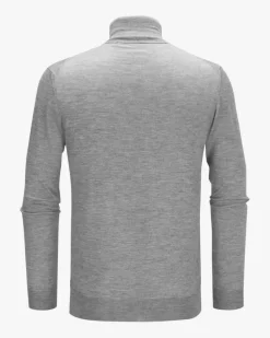 Cashmere-Seiden-Rollkragenpullover