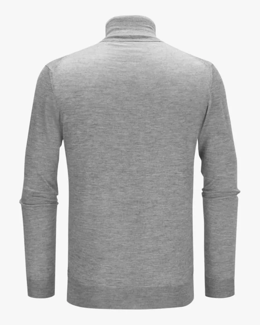 Cashmere-Seiden-Rollkragenpullover