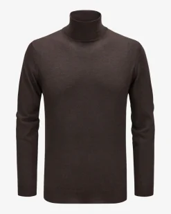 Cashmere-Seiden-Rollkragenpullover