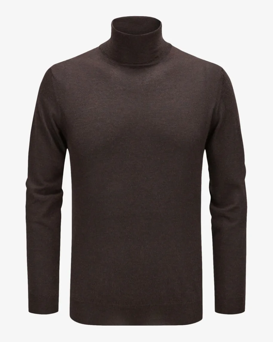 Cashmere-Seiden-Rollkragenpullover