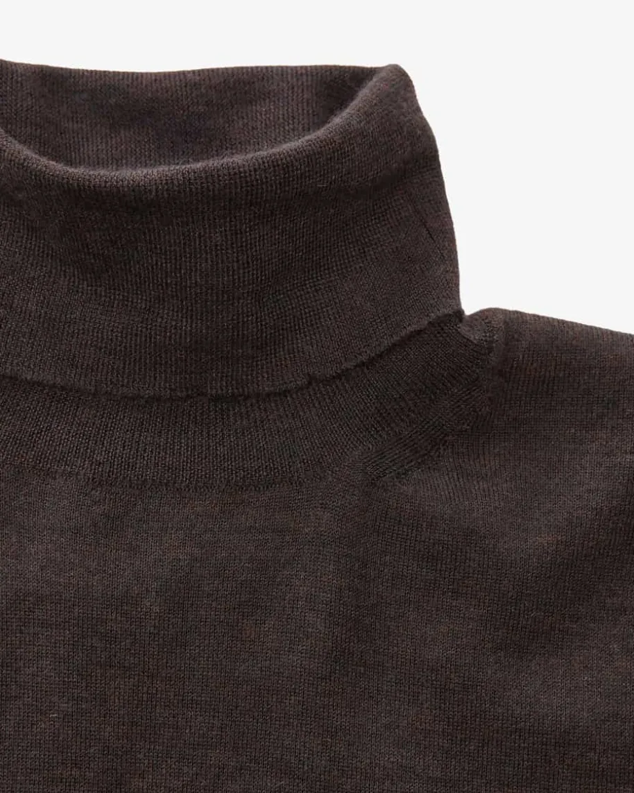 Cashmere-Seiden-Rollkragenpullover