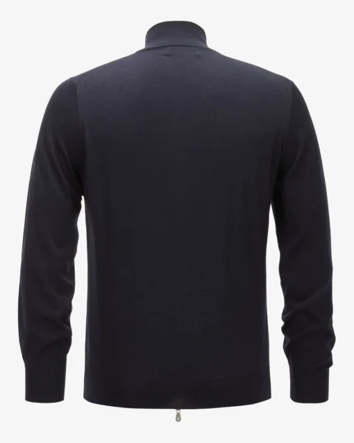 Cashmere-Seiden-Strickjacke