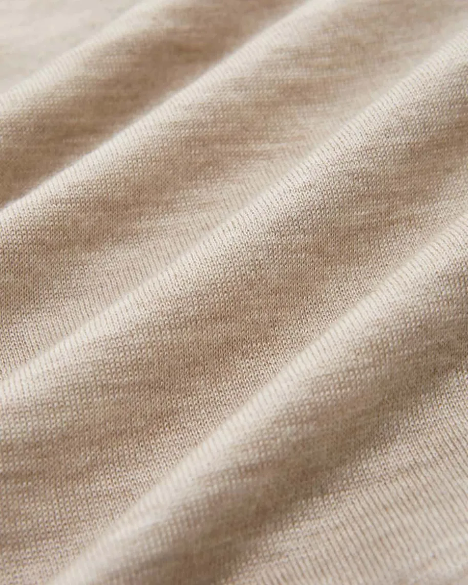 Cashmere-Seiden-Strickjacke