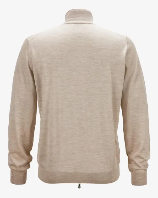 Cashmere-Seiden-Strickjacke