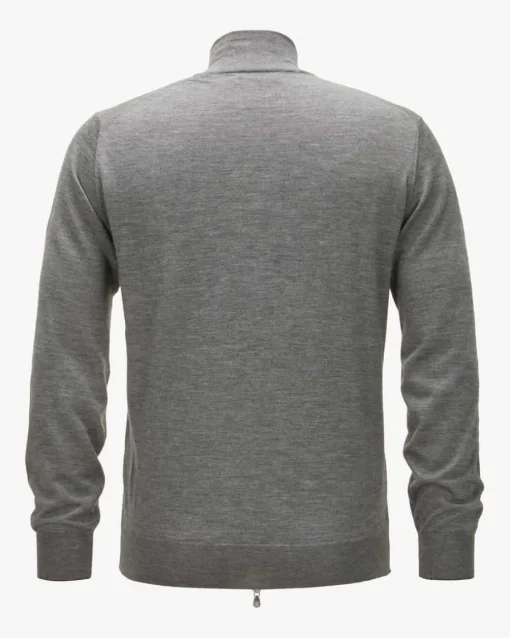 Cashmere-Seiden-Strickjacke