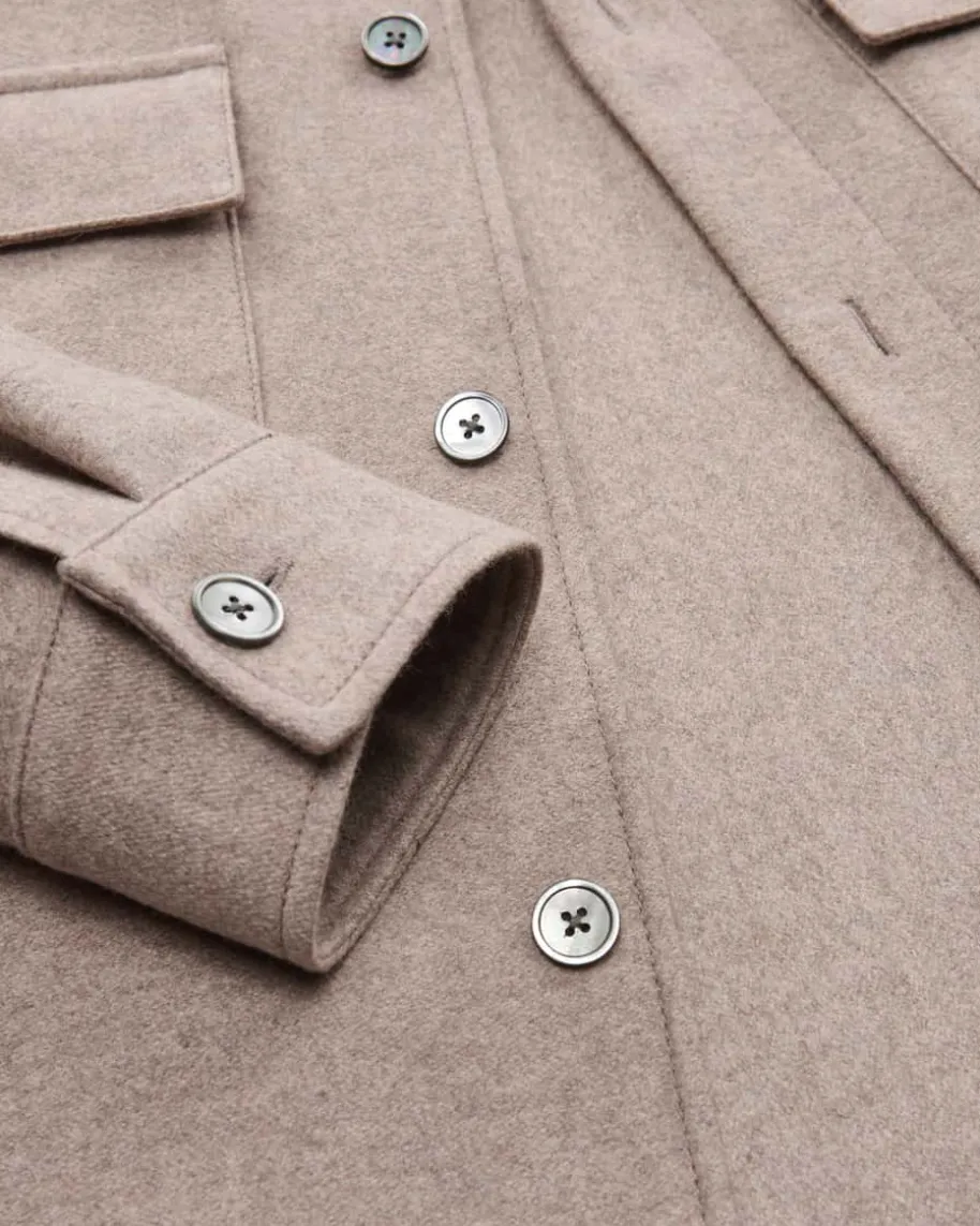 Cashmere-Shirtjacket