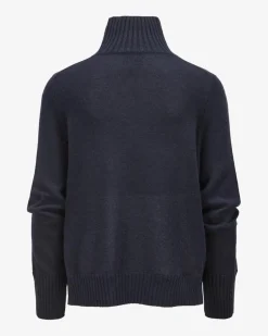 Cashmere-Stehkragenpullover