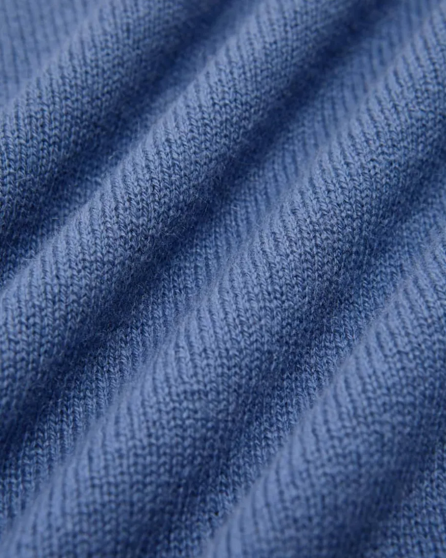 Cashmere-Stehkragenpullover